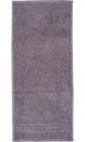 Полотенце махровое с бордюром 100 % хлопок цвет: серый, 30×70 см