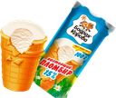 Мороженое БОДРАЯ КОРОВА в вафельном стаканчике, 100г