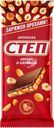 Шоколад молочный СТЕП с начинкой арахис и карамель, 90г
