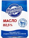 Масло сладкосливочное Минская Марка Крестьянское несолёное 82.5%, 180г