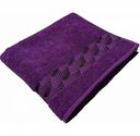 Полотенце махровое цвет: фиолетовый, 70×120 см