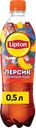 Напиток LIPTON Освежающий чай со вкусом персика негазированный, 0.5л