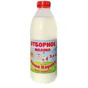 Молоко НАША КОРОВА отборное 3,4%-6%, 900мл