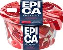 Йогурт EPICA с гранатом и малиной 4,8%, без змж, 130г