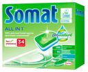 Таблетки для посудомоечной машины Somat All in 1 Pronature, 34 шт