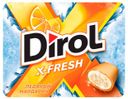 Резинка жевательная Dirol X-Fresh со вкусом мандарина, 16 г