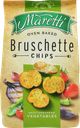 Сухарики пшеничные MARETTI Bruschette со вкусом средиземноморских овощей, 70г
