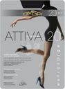 Колготки Omsa Attiva 20 Nero черные р4 1шт.
