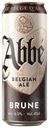 Пивной напиток Abbe Brune темное, 0.45л