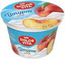 Йогурт Dolce Vita с персиком 4,2% 130 г