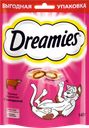 Лакомство для кошек DREAMIES Подушечки с говядиной, 140г