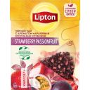 Чай LIPTON Strawberry Passionfruit черный, 20х1,5г