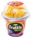 Йогуртный продукт "Fruttis Break", Ehrmann, малина/черника, 2,5%, 175 г