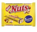 Шоколадные батончики Nuts Мультипак, 5*30г