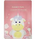 Маска для лица тканевая увлажняющая Funky Fun Единорог