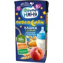 Кашка ФрутоНяня молочная 5 злаков с персиком 200мл