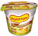 Пюре Роллтон картофельное с жареными лисичками, 40г