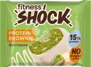 Брауни FITNESSHOCK Белый шоколад и фисташка