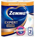 Бумажные полотенца Zemma Expert Decor, 2шт