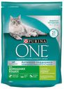Сухой корм для домашних кошек Purina ONE индейка и цельные злаки, 200 г