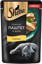 Корм для кошек влажный Sheba Нежный паштет в желе, с курицей, 75 г