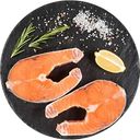 Лосось свежемороженый, стейк, Чили, 1кг