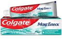 Зубная паста Colgate Макс Блеск Кристальная мята с отбеливающими пластинками, 100мл