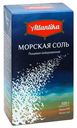 Соль морская Atlantika мелкая, йодированная, 500 г