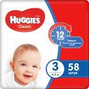 Подгузники Huggies Classic 4-9кг 58шт