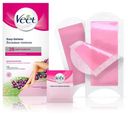 Восковые полоски Veet c технологией Easy Gel-wax, 12шт