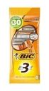 Станки для бритья "Sensitive", BIC 3, для мужчин, 4 шт.