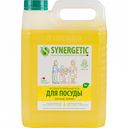 Средство для мытья посуды антибактериальный Synergetic Сочный лимон, 5 л