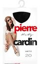 Носки женские Pierre Cardin Metz с волнистой резинкой цвет: nero/чёрный размер: единый, 20den