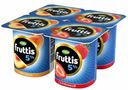 Продукт йогуртный Fruttis Сливочное лакомство 5% 115г персик, клубника БЗМЖ