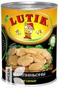 Шампиньоны LUTIK резаные 425мл