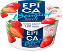 Йогурт Еpica Bouquet фруктовый с клубникой и розой 4.8 %, 130 г