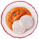 Котлета куриная паровая с пюре из батата Перекрёсток Select, 250г