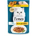 ГУРМЭ Перл Корм д/кош вл Желе курица 75г пауч (Нестле):26