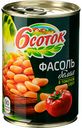 Фасоль белая 6 соток в томатном соусе, 425 мл