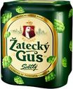 Промонабор ZATECKY GUS пиво светлое, 4,6%, ж/б, 0.45x4л