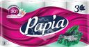 Бумага туалетная PAPIA Tropical exotics 3-слоя, 8шт