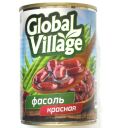 Фасоль Global Village, красная, в т/с, 425 мл