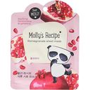Маска для лица тканевая Dear Molly Гранат