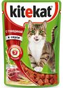 Корм для кошек в соусе Kitekat с говядиной, 85 г