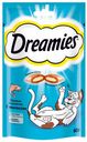 Лакомство для кошек Dreamies подушечки с лососем, 60 г