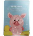 Осветляющая маска Funky Fun Свинка для свежести и сияния кожи лица