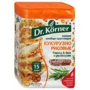 Хлебцы Dr.Korner Кукурузно-рисовые с киноа-льном-розмарином, 100г