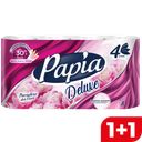 Туалетная бумага PAPIA DELUXE Парадизо Де Фиори, 4-слойная, 8рул.