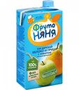 Сок детский ФрутоНяня Яблоко и груша с мякотью, с 3 лет, 0,5 л