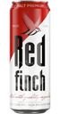 Пиво Red Finch светлое пастеризованное 4.4%, 450мл